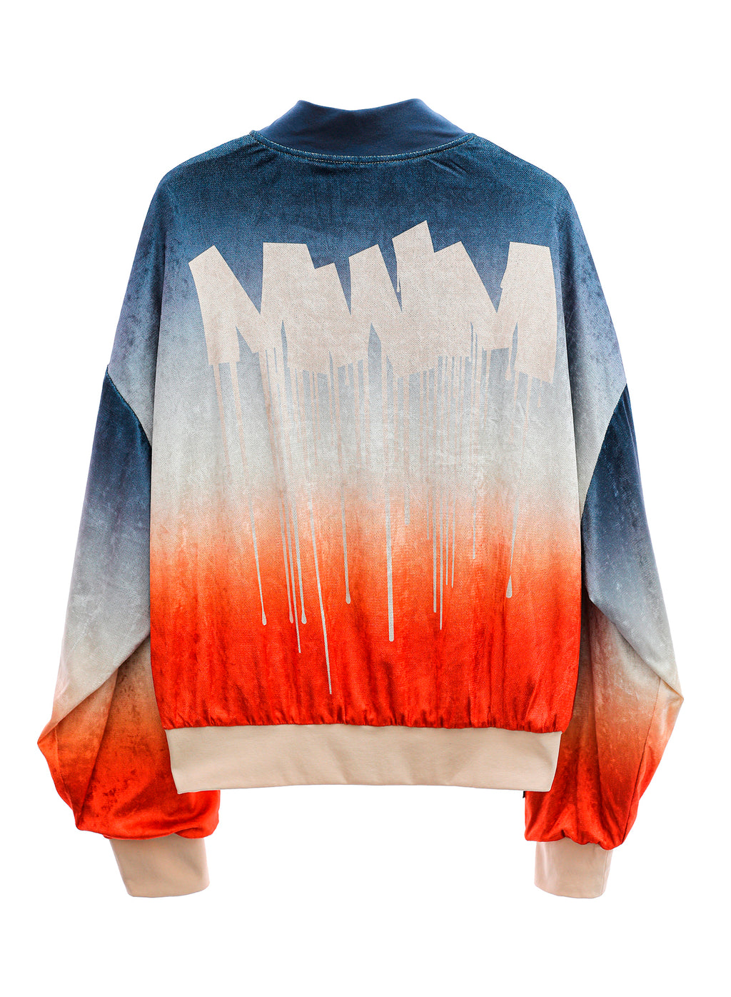 BOMBER REVERSIBLE MWM EFECTO DEGRADADO