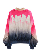 GRADIENT EFFECT REVERSIBLE MWM BOMBER JACKET
