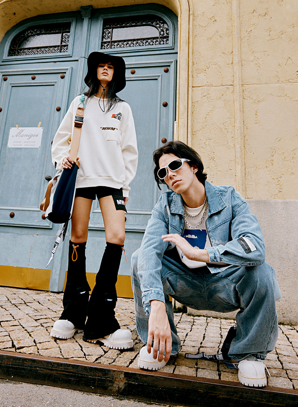 MWM PRINT DENIM JACKET