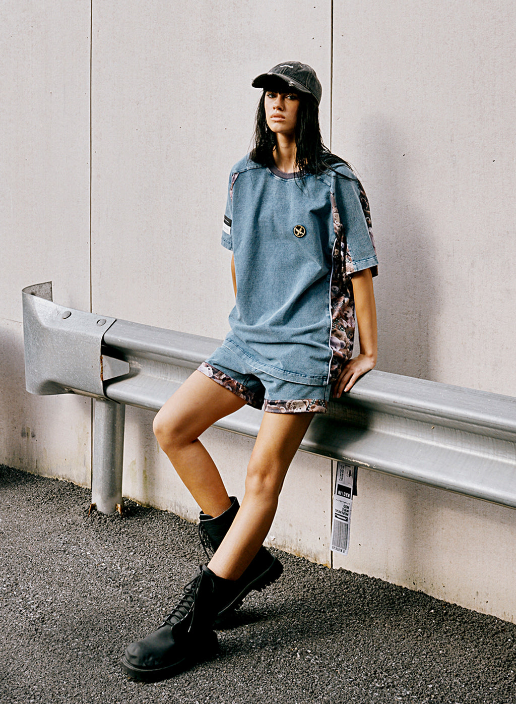 MWM TEDDY BEAR DENIM T-SHIRT