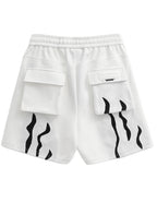 SLASHED BERMUDA SHORTS MWM