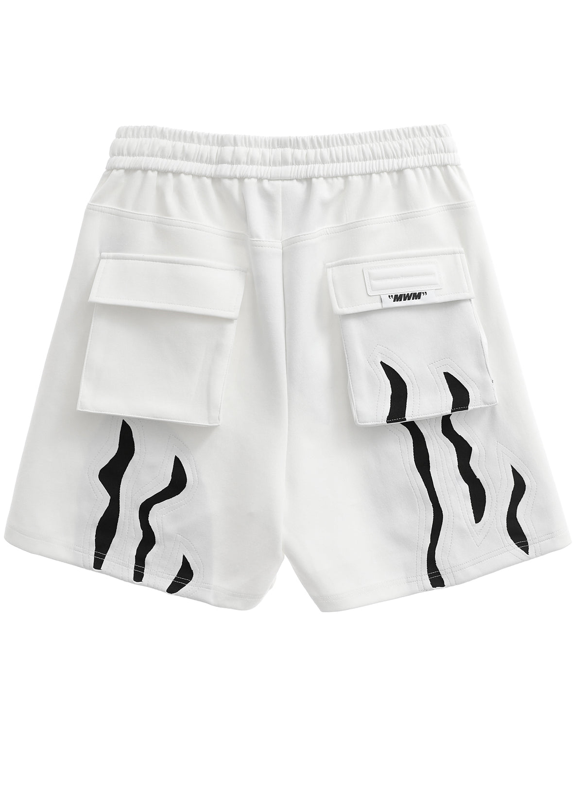 SLASHED BERMUDA SHORTS MWM