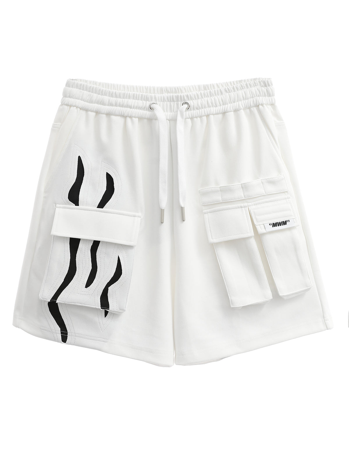 SLASHED BERMUDA SHORTS MWM