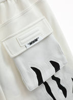 SLASHED BERMUDA SHORTS MWM