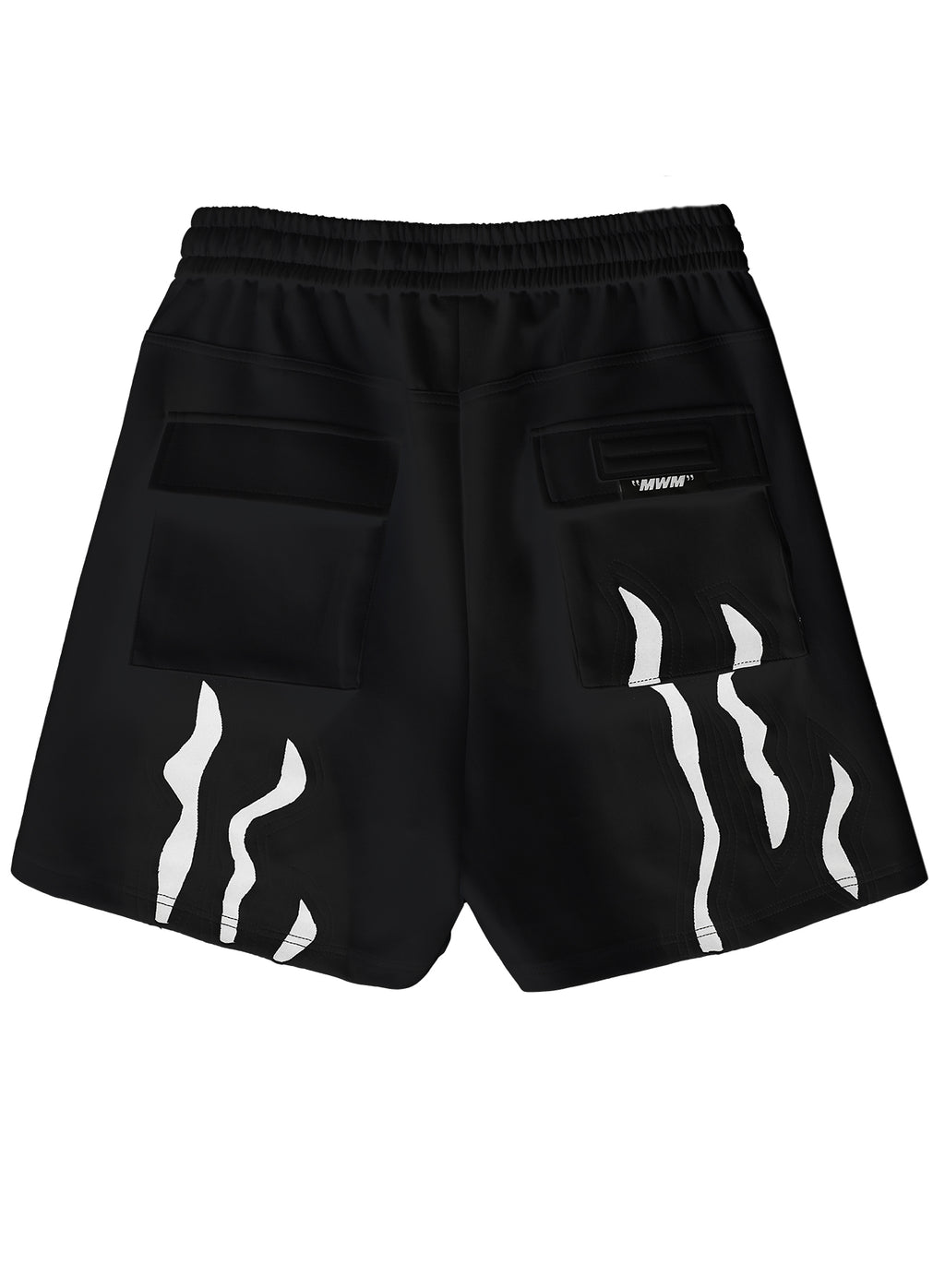 SLASHED BERMUDA SHORTS MWM