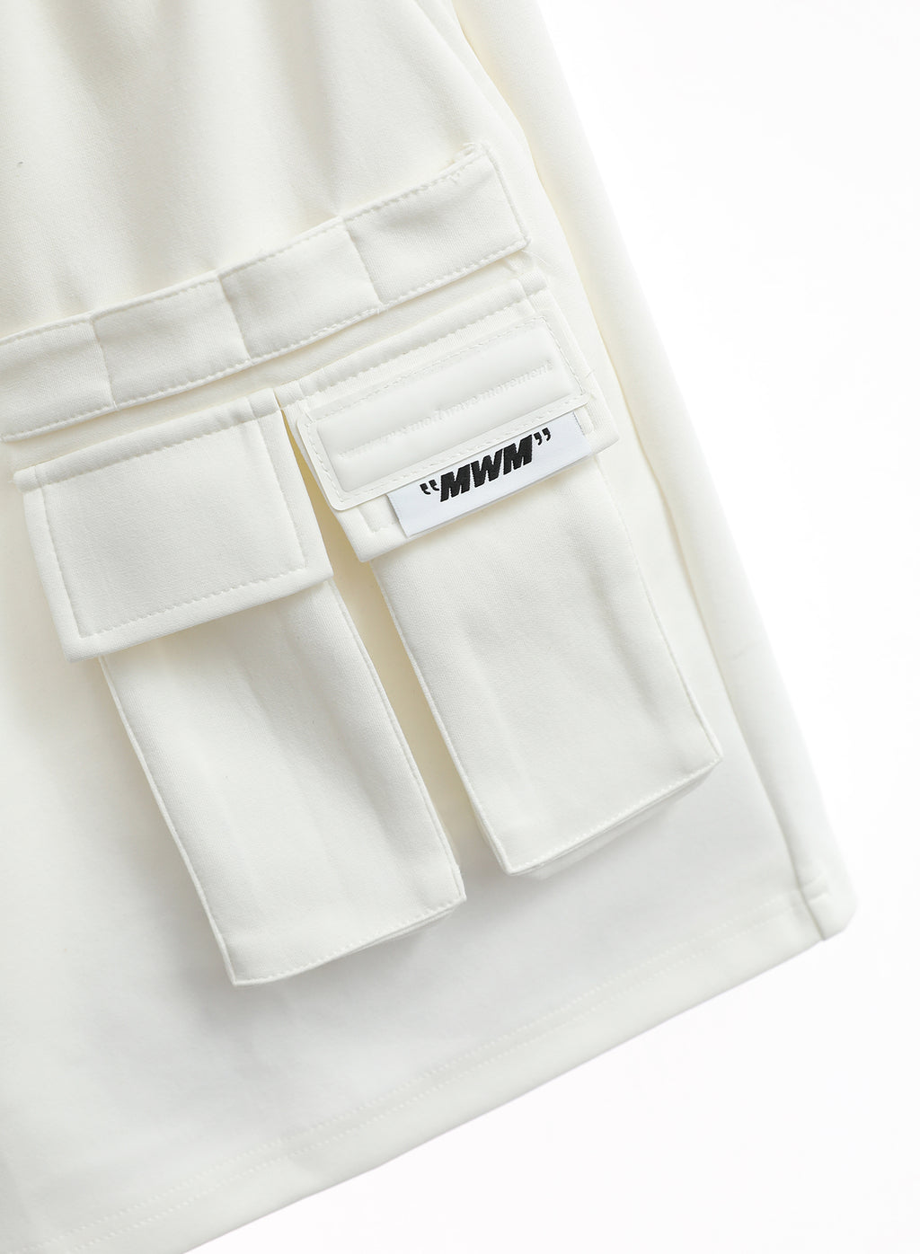 SLASHED BERMUDA SHORTS MWM