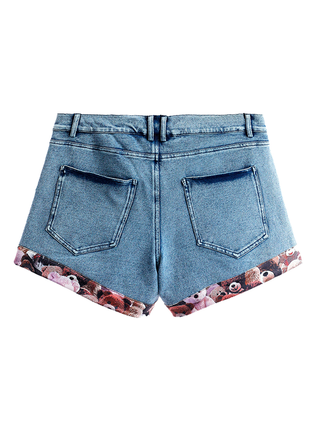 TEDDY BEAR DENIM SHORTS MWM