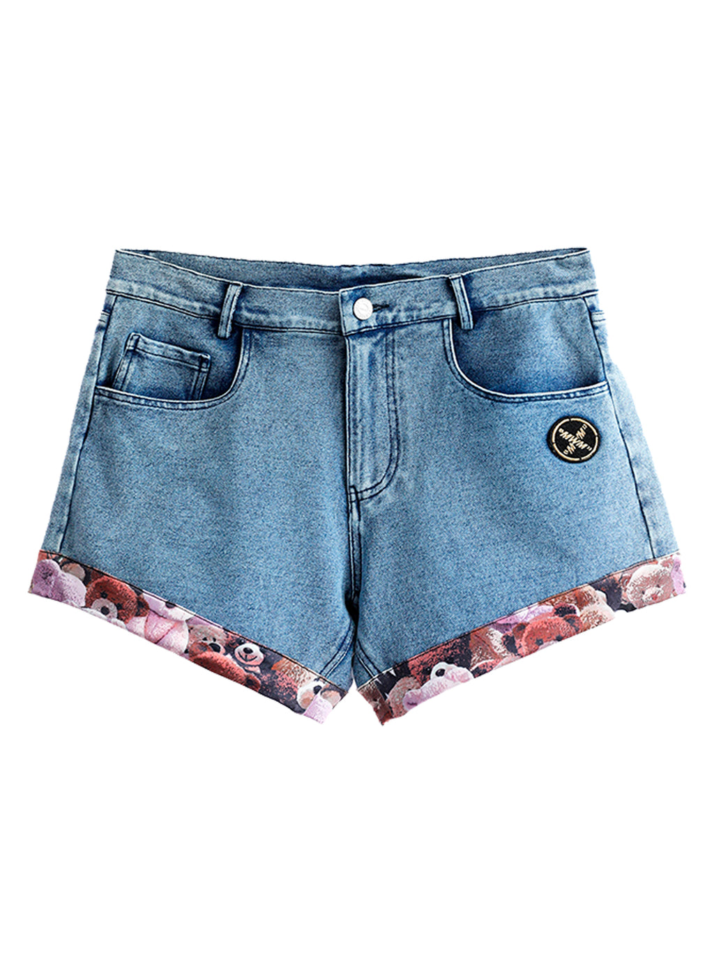TEDDY BEAR DENIM SHORTS MWM