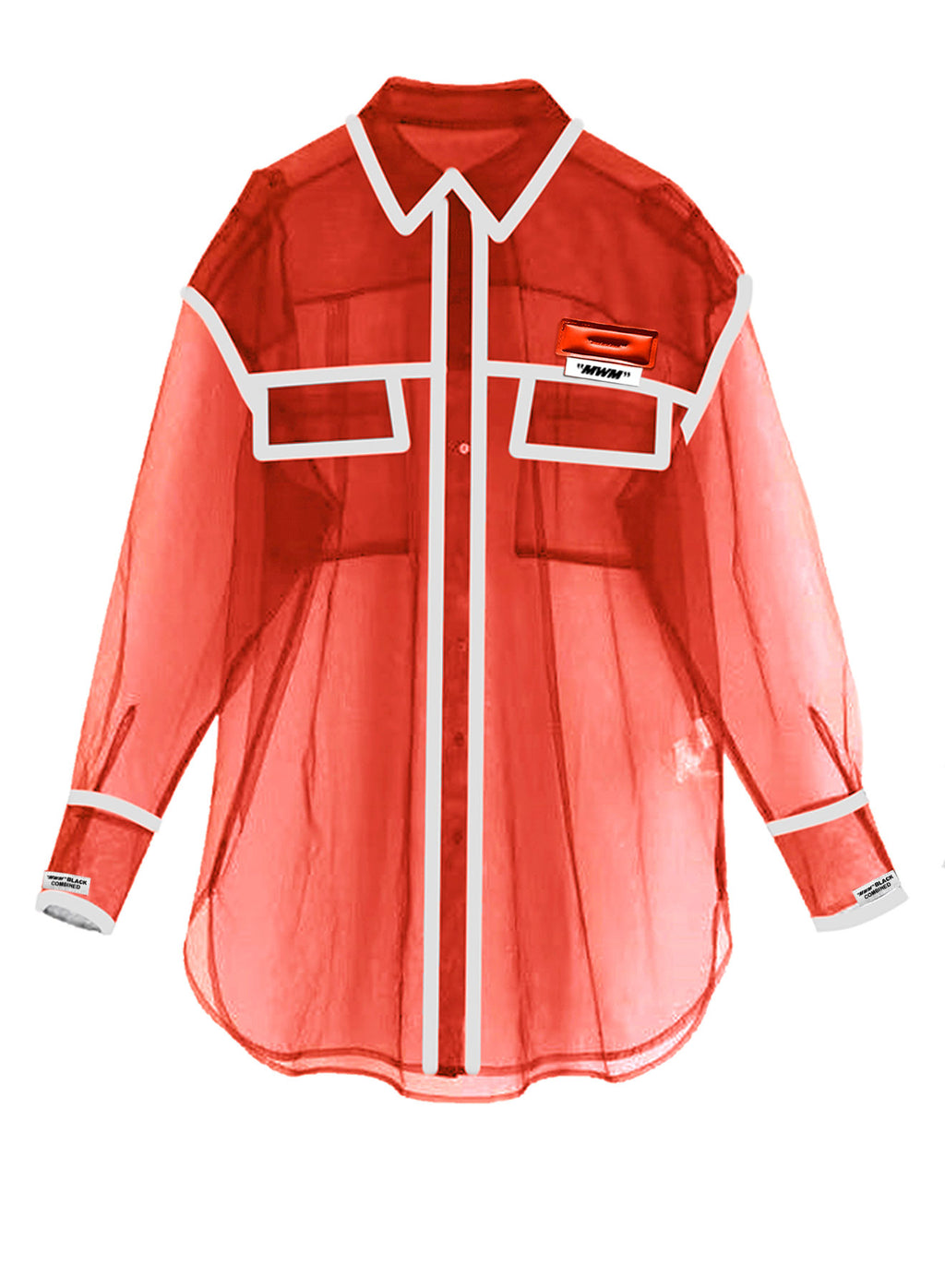 CAMISA TRANSPARENTE MWM