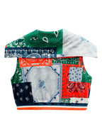 MWM Bandana Cropped Shirt