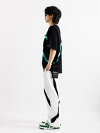 BLACK AND WHITE TROUSERS