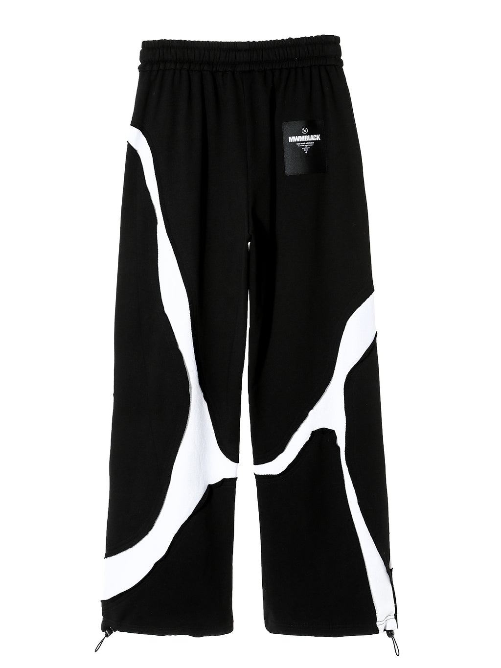 BLACK AND WHITE TROUSERS