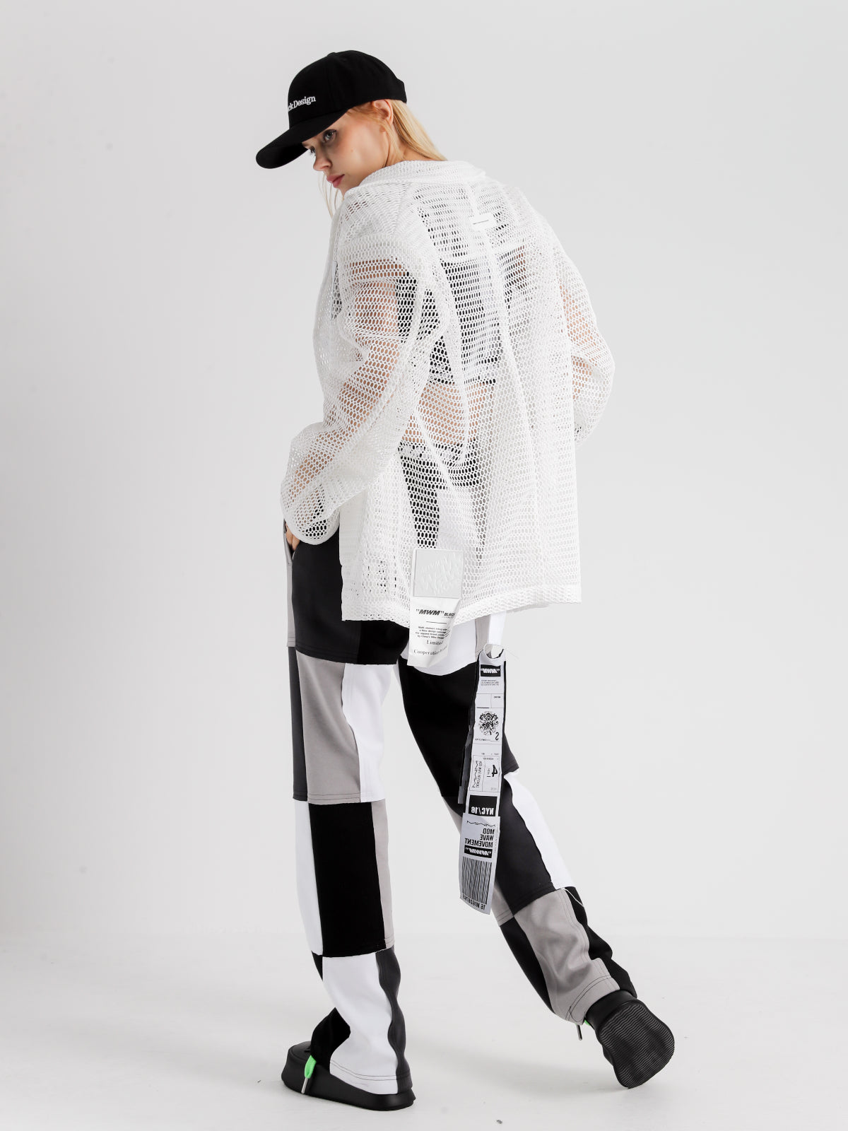 COLOR BLOCK TROUSERS