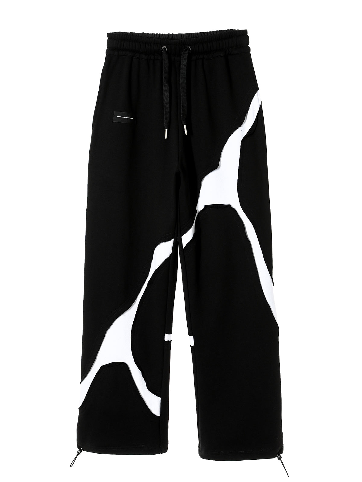 BLACK AND WHITE TROUSERS