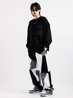 COLOR BLOCK TROUSERS