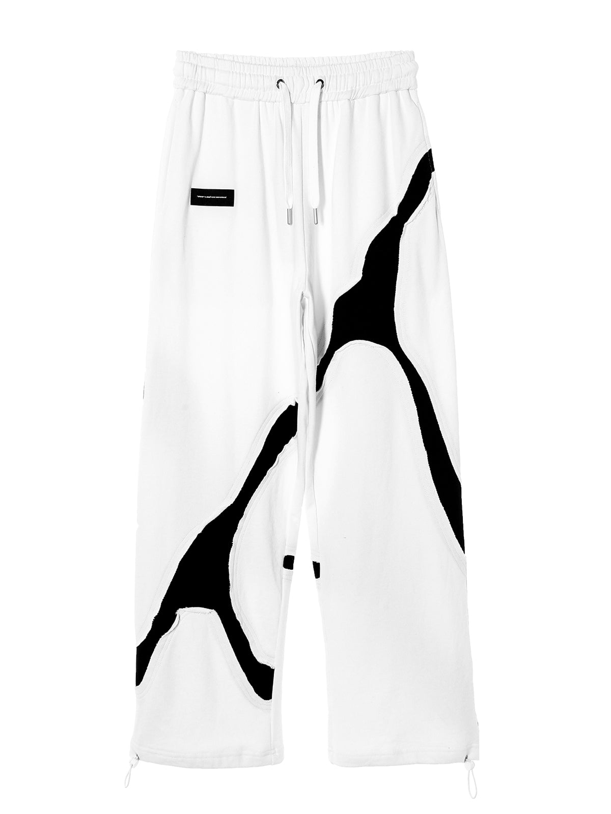 BLACK AND WHITE TROUSERS