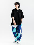 COLOR BLOCK TROUSERS