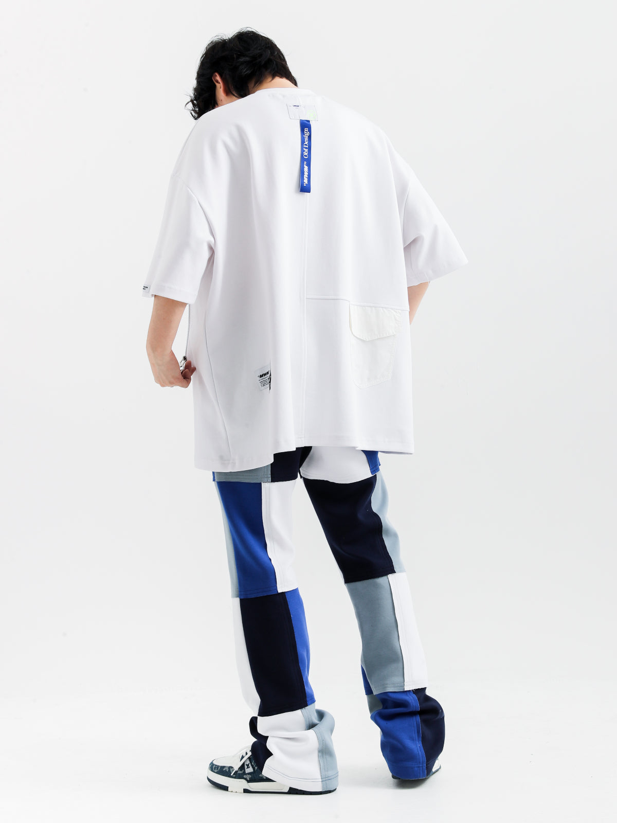 COLOR BLOCK TROUSERS