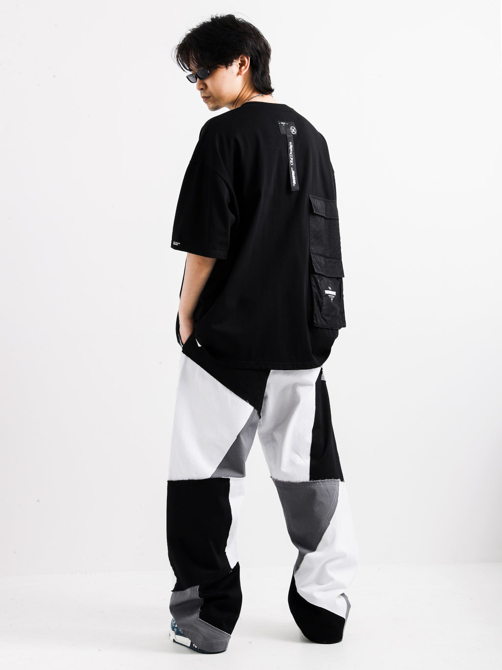 COLOR BLOCK TROUSERS