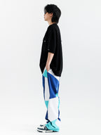 COLOR BLOCK TROUSERS
