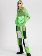 COLOR BLOCK TROUSERS