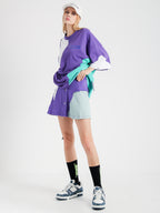 COLOR BLOCK SKIRT