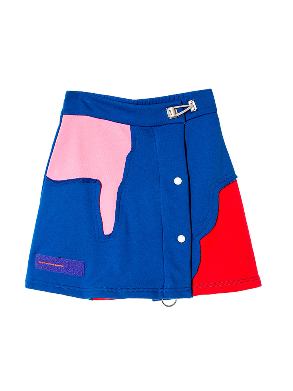 COLOR BLOCK SKIRT