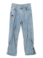 NESTCRACK DENIM TROUSERS