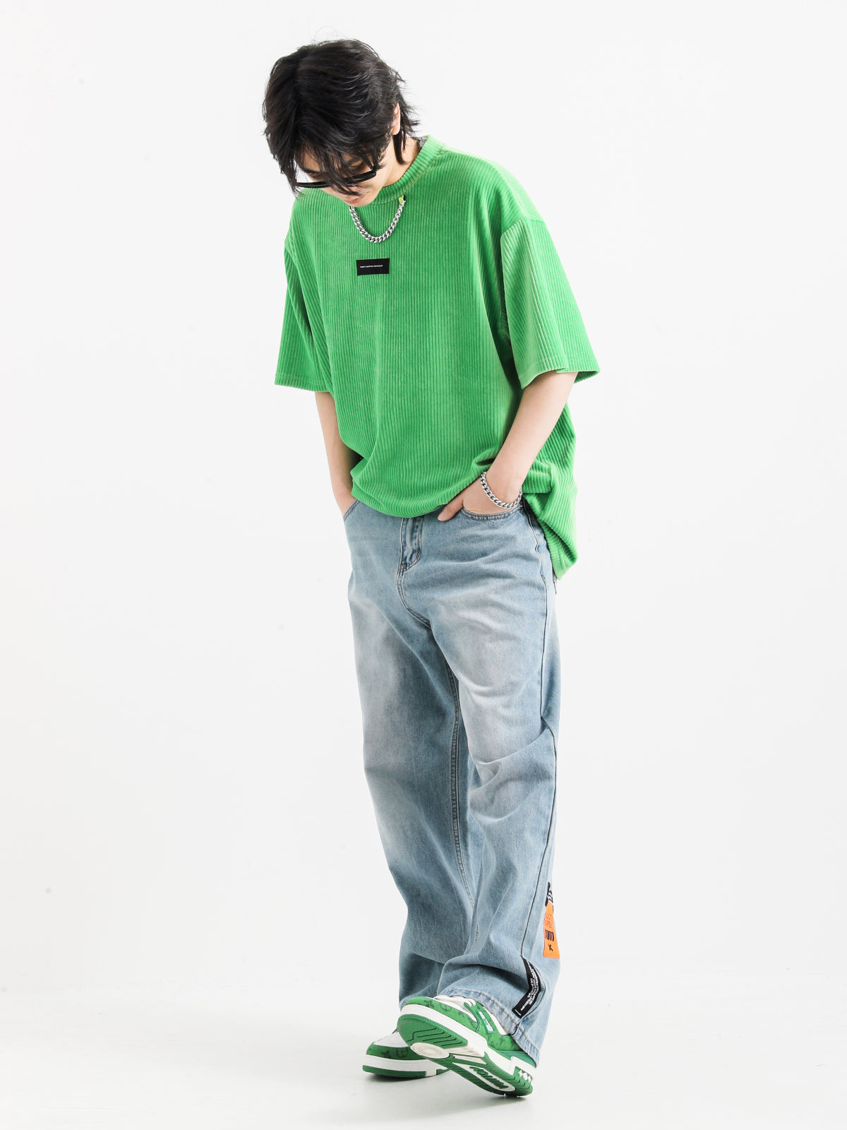 NESTCRACK DENIM JEANS