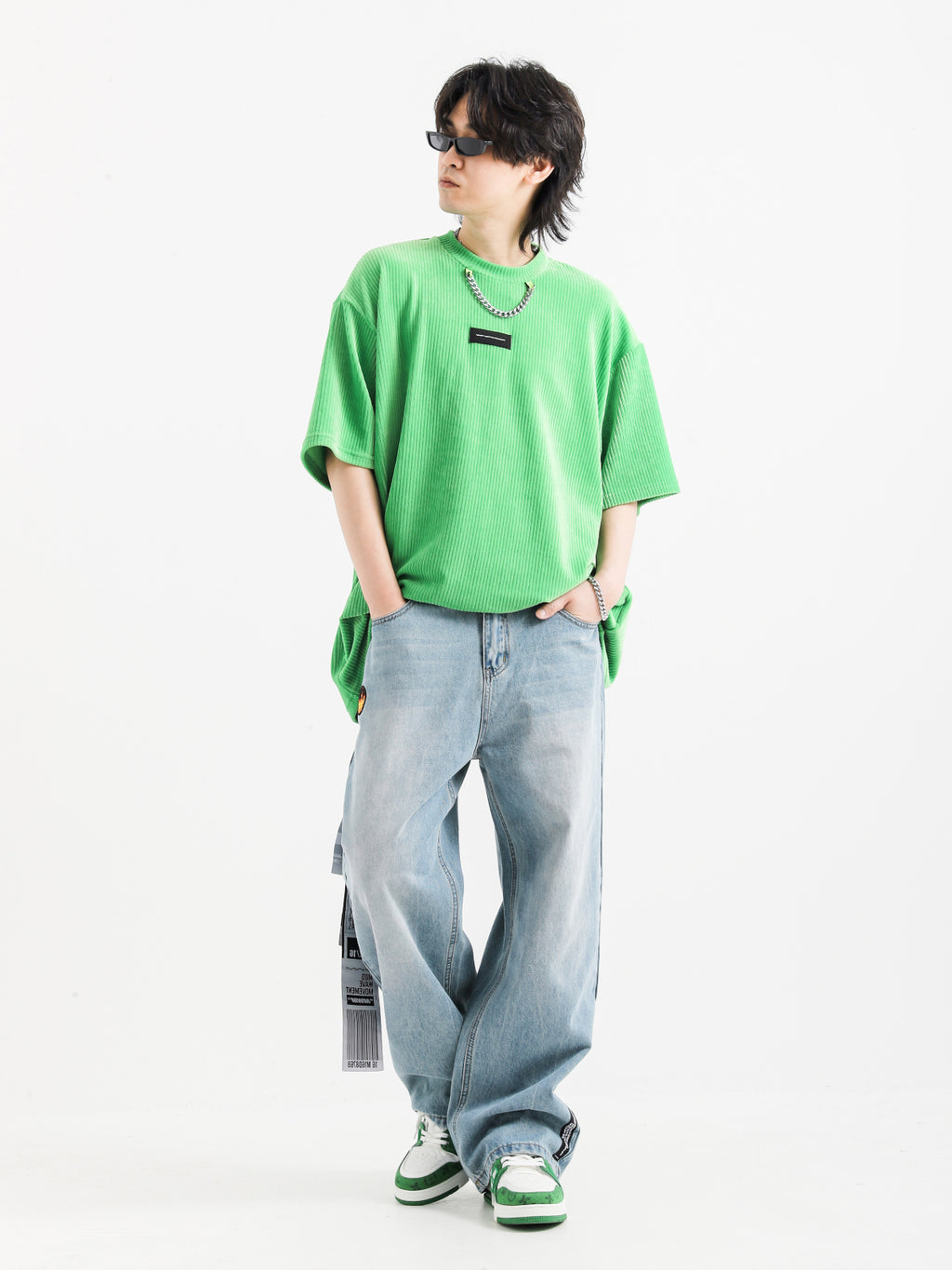 NESTCRACK DENIM JEANS