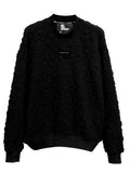 EMBOSSED SWEATSHIRT