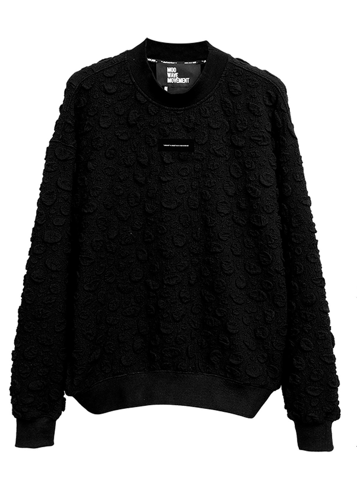 EMBOSSED SWEATSHIRT