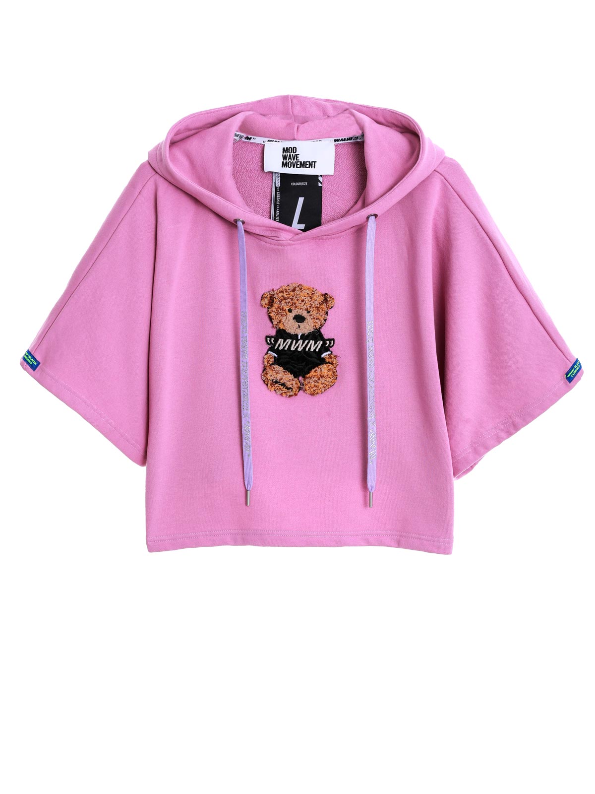 TEDDY CROP SWEATSHIRT