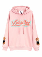 HOODED TEDDY SWEATSHIRT