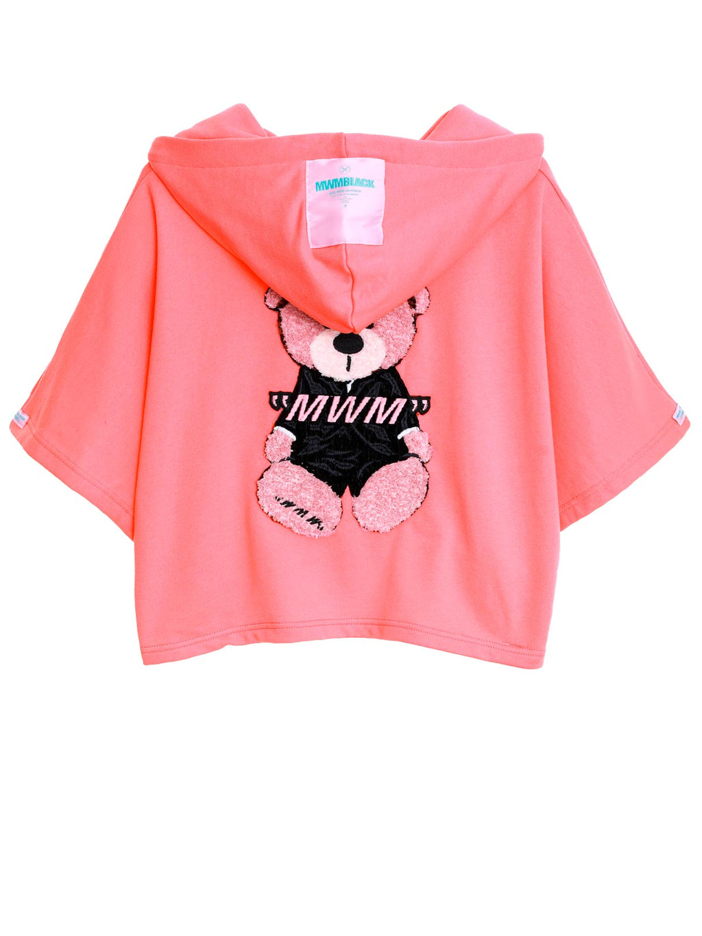 SUDADERA TEDDY  CROP