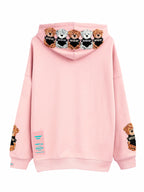 HOODED TEDDY SWEATSHIRT