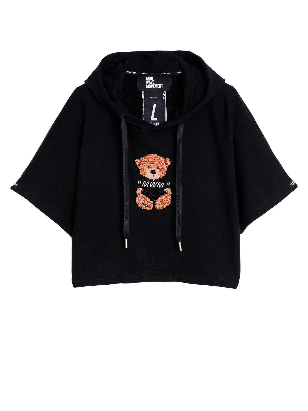 TEDDY CROP SWEATSHIRT
