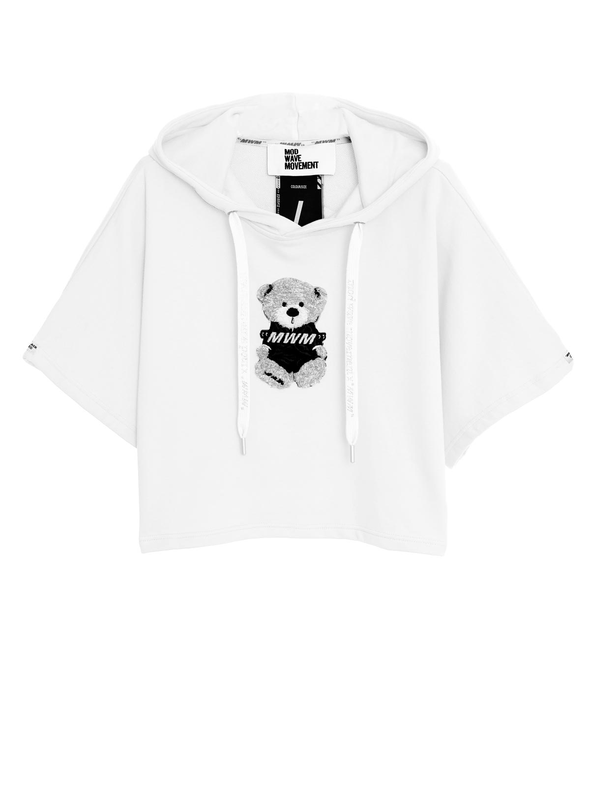 TEDDY CROP SWEATSHIRT