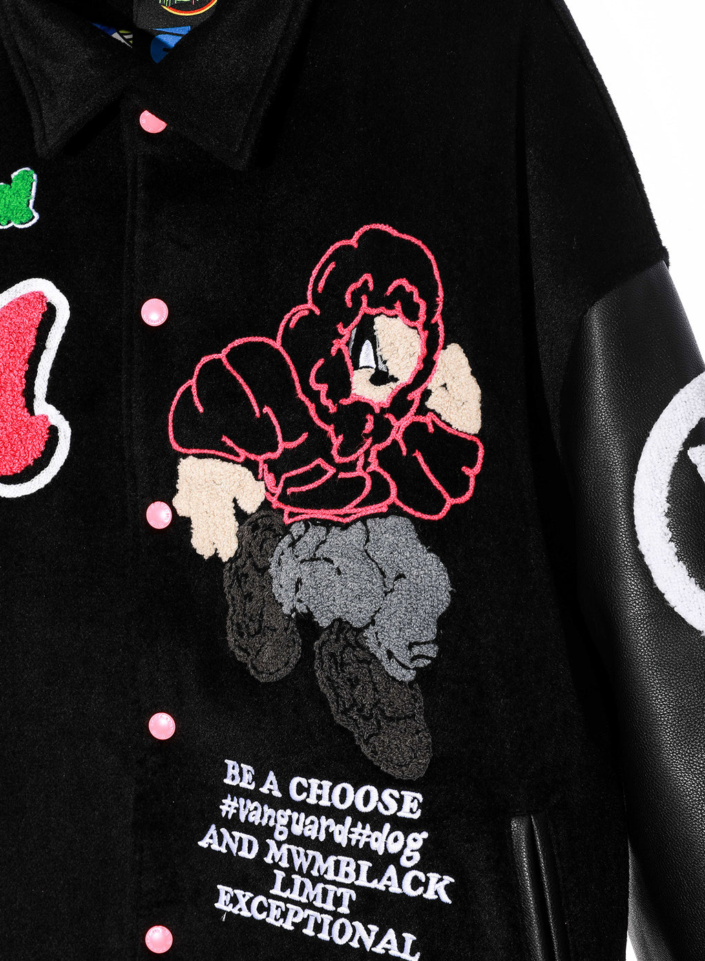 VANGUARD'S DOG BOMBER JACKET