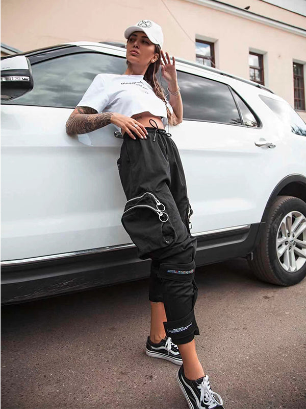 ZIP POCKET TROUSERS