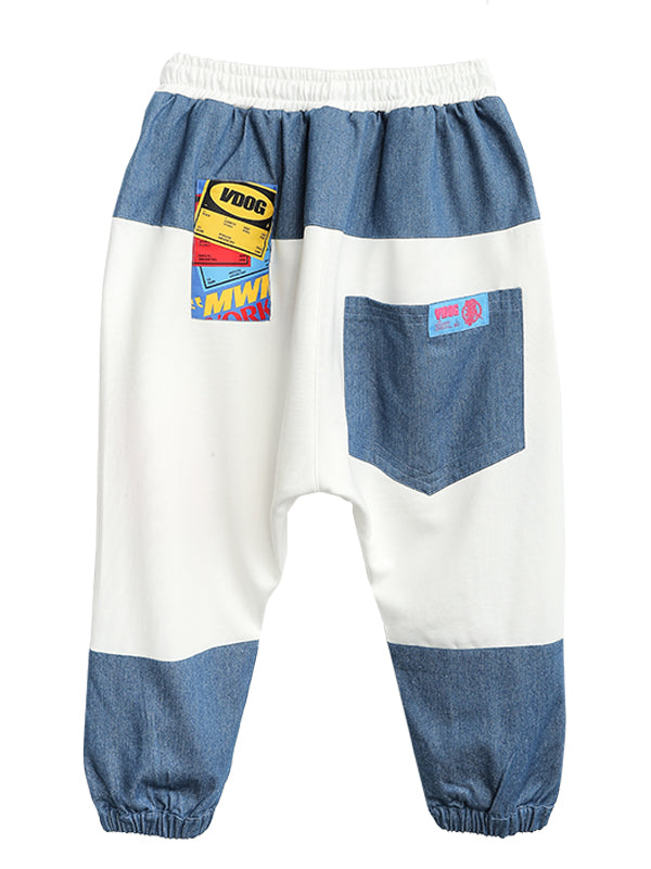 COLOR BLOCK PANTS