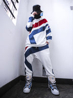 COLOR BLOCK PANTS