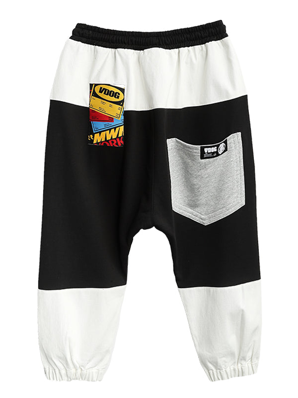 COLOR BLOCK PANTS