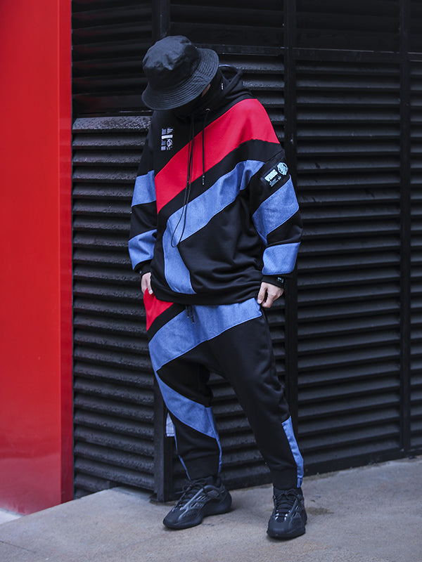 COLOR BLOCK PANTS