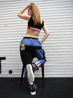 COLOR BLOCK PANTS