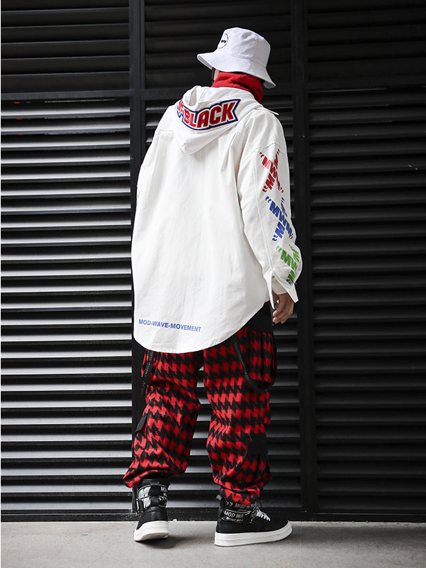 PLAID TROUSERS