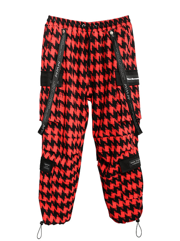 PLAID TROUSERS