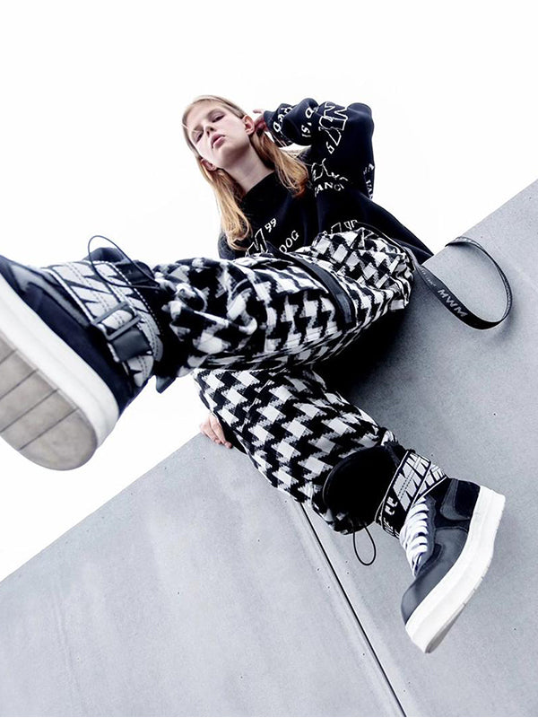 PLAID TROUSERS