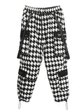 PLAID TROUSERS