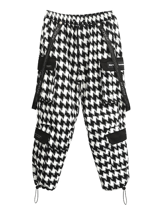 PLAID TROUSERS